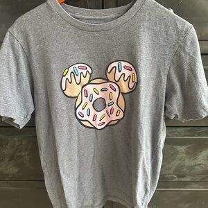 Uniqlo Gray Donut Graphic Tee